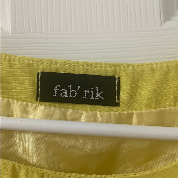 Yellow Side Ruffle Dress - Picture 2 of 3